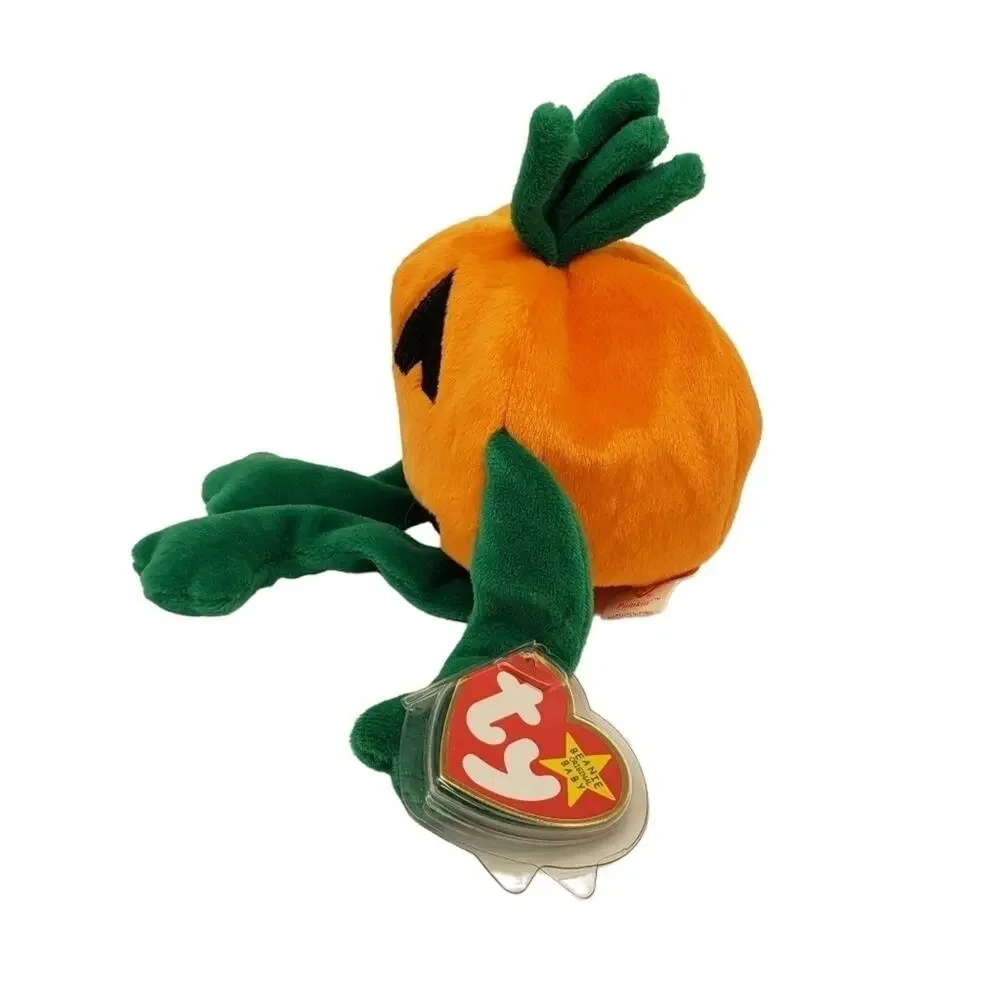 Ty Vintage Pumkin and Tricky Beanie Babies 1998
